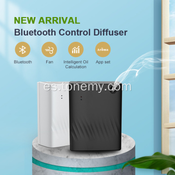 Control de teléfono inteligente al por mayor Difusor de olor a la pared Máquina del difusor esencial de aceite sin agua montada en la pared